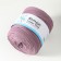 Knitted yarn secondary 90% cotton, 10% p/e, 100m/450 ± 50 g (dusty rose) mix