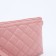 Bag Cross-Bodi with a zipper, pink color