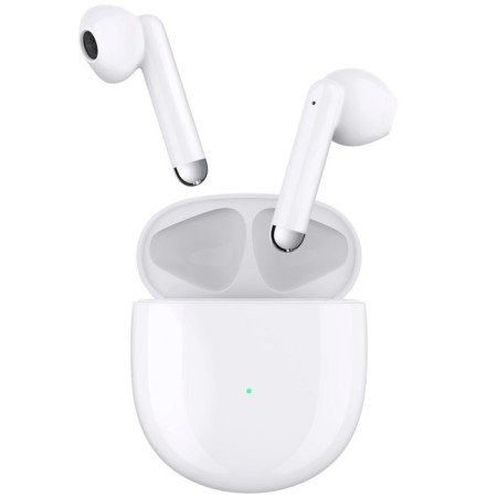 TCL TW20 headphones, wireless, inserts, microphone, 30/520 mAh, IP54, white