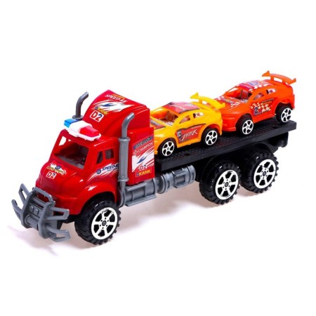 Truck inertial "Avtobos" with two machines, MIX color-4