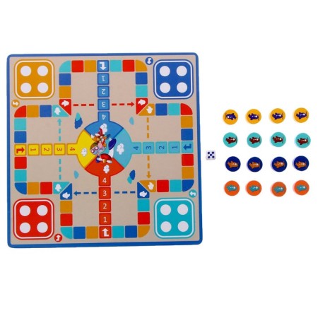 Frame insert 3 in 1 "Animal World" 22.5 × 22.5 × 0.7 cm, mix-5