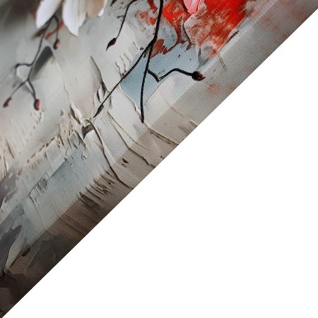Picture on canvas "Flowers in a vase" 50*70 cm-1