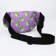 Lightning waist bag, lilac color