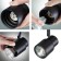 Trick lamp for a single -phase two -core (universal) novotech busbar. Molo, 50W, GU10, 155x95x81 mm, black color