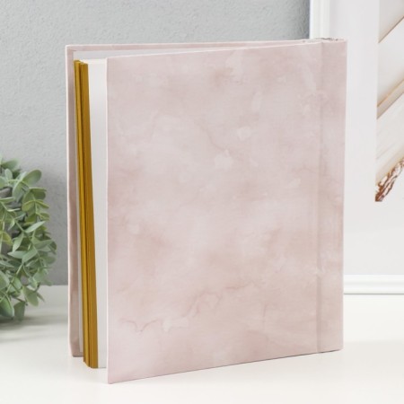 Photo album magnetic 30 sheets 23x28cm "Flower collection14 (1 white rose)"-1
