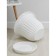 Pot with the Podon "Lausanne", 17 l, d = 41 cm, white color