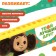Glubon accordion, 10 cm, color mix, cheburashka
