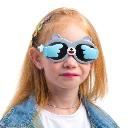 Children's glasses, polarization, TR90, lens 5x6 cm, width 14 cm, puff 13 cm