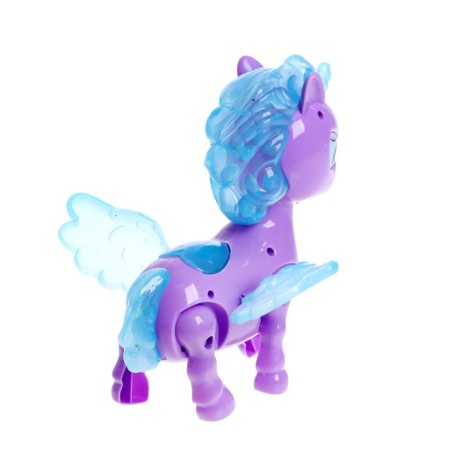 Toy "Favorite Unicorn", walks, light, Russian voice acting-1