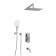 The shower system wasserkraft a171619, built -in, tropical shower, shower, chromium