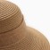 Women's hat minku, light brown color, rr 58