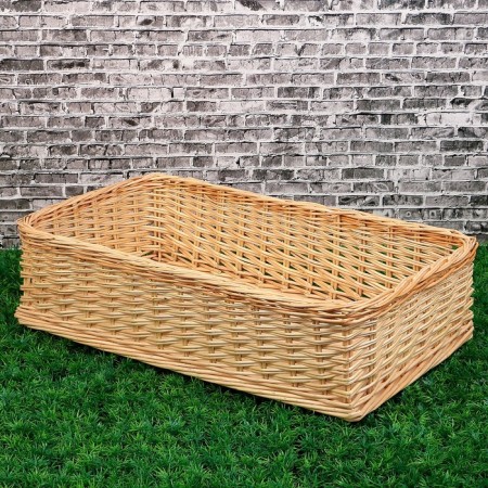 Trading tray, plywood bottom, 56x31x15 cm, whole vine