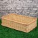 Trading tray, plywood bottom, 56x31x15 cm, whole vine
