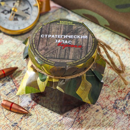 Pine cones jam "Strategic supply of jam", 100 ml