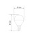 LED LED ball (GL) 9.5W E14 903LM 4000K neutral light Rexant