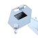 The bracket for fastening the spare wheel on the drawbar, universal, R13 - R16