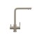 Mixer for the kitchen Ulgran Quartz UQ-016, with a tap for drinking water, color 03 dessert