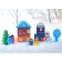 Wooden designer "Color Town New Year"