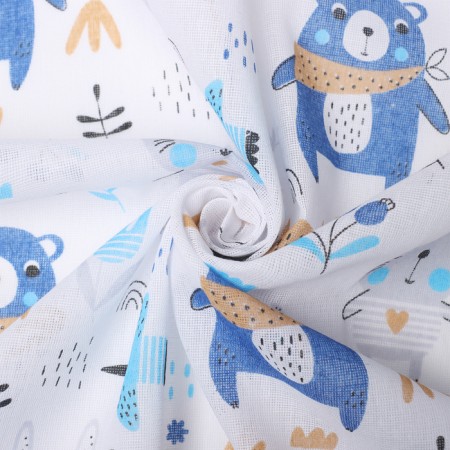 Sitzovaya diaper 75x120 cm, bear 80g/m, cotton 100%-2