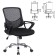 Brabix chair "Next MG-318", with armrests, chrome, black