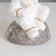 Table lamp "Cosmonaut with moon" 1x40W E14 white/gold 12.5x12.5x31cm