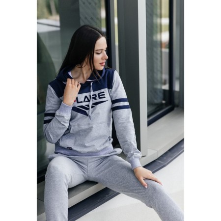 Female Female Suit, size 50, gray, blue color-11