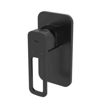 Shower mixer IDDIS SLIDE SLIBL00I66, single -leaf, without watering can, without spout, black