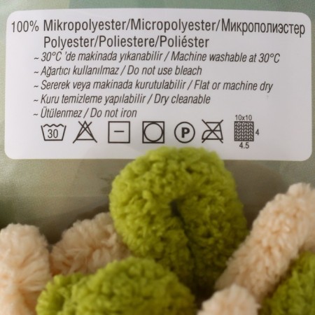 Yarn "Puffy More Plus" 100 % micropoliester 11m/250g (8007)-3