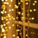 Garland "Curtain" 2 × 3 m, IP44, UMS, white thread, 760 LED, warm white glow, 220 V