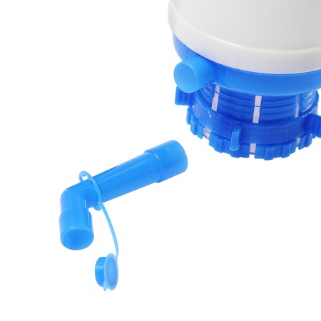 Luazon water pump, mechanical, medium, under a bottle of 11 to 19 l, blue-4