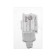 The fork is straight, 16a, without salary, 220 V, white, retail packaging.
