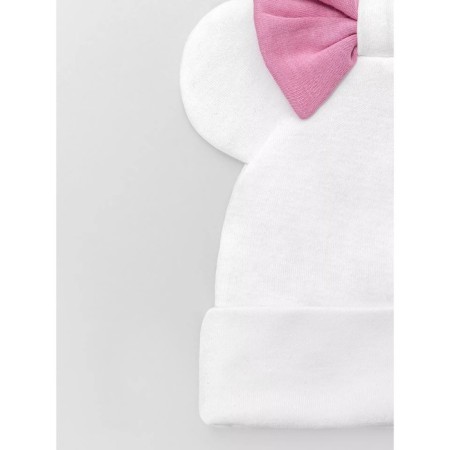 Children's cap Amarobaby Nature Essence Mini, size 46-48, Milk color-1