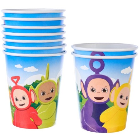 A set of paper utensils, on 6 people "Happy Birthday", telepusics-4