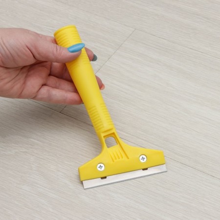 Scraper for windows, walls and floor with a blade-3