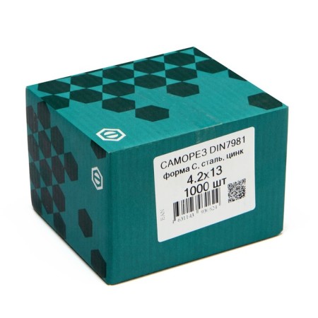 DIN7981, 4.2x13 mm, zinc, 1000 pcs.-3