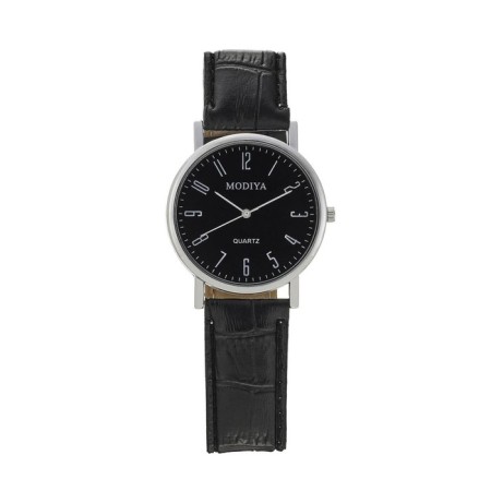 Men's wrist watch, D-4 cm, black dial-1