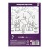 Cardboard of color two -sided A5, 8 sheets, 8 colors "Olena", non -220 g/m2, in the folder