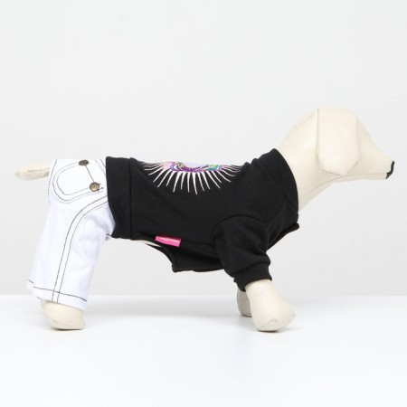 Combiason "Unicorn", size 18 (DS 40 cm, fire 50 cm, Osh 38 cm), black and white-2