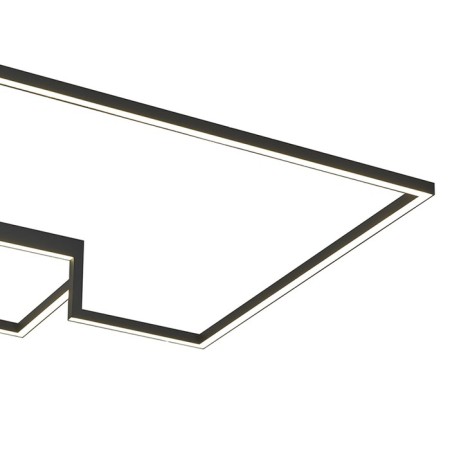 Ceiling Lamp Mantra Boutique, LED, 4250LM, 3000K, 820x820x159 mm, black color black-2