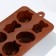 Form for decorations of the share "Easter", silicone, 20.7 × 10.6 × 3 cm, 8 cells, color mix