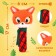 Toy-sprout "Fox", textiles, crumb me