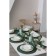 Plate porcelain dessert shade "Eucalypt", d = 20.5 cm