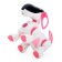 Robot dog “Ki-ki”, programmable, on the control panel, interactive: sound, light, dancing, musical, on batteries, in Russian, pink