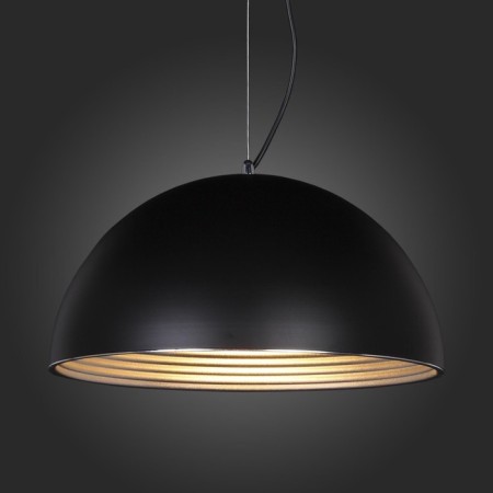 Suspension lamp ST LUCE. SL279.403.01. TAPPO. 1x60 W, E27, 40x40x20 cm, black color-2