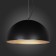 Suspension lamp ST LUCE. SL279.403.01. TAPPO. 1x60 W, E27, 40x40x20 cm, black color