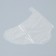 Disposable socks, cosmetic, 50 pairs. Universal size, 60 μn