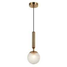 Suspension Felis 1xe27 40W, size 13x13x37-150 cm, bronze color