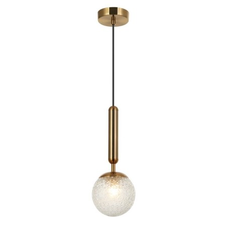 Suspension Felis 1xe27 40W, size 13x13x37-150 cm, bronze color