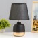 Hell lamp "Agas" E14 40W Black-gold 20x20x31 cm Risalux