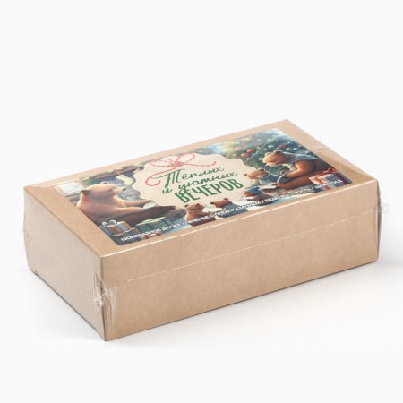 Minihiftbox "Warm evenings": dragee, cookies, lollipop, chocolate-7